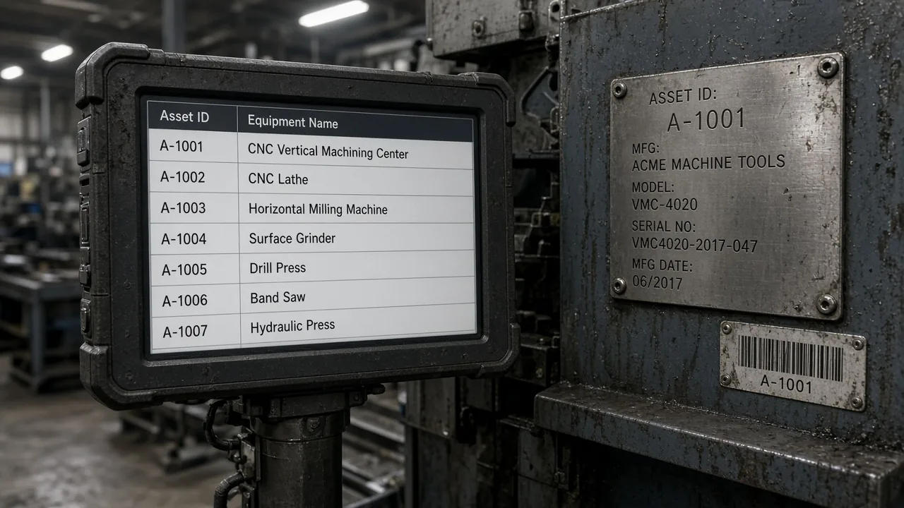 Fixed Asset Tagging Standardization
