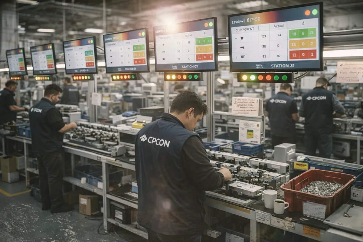 Real-Time WIP Tracking in Lean Manufacturing