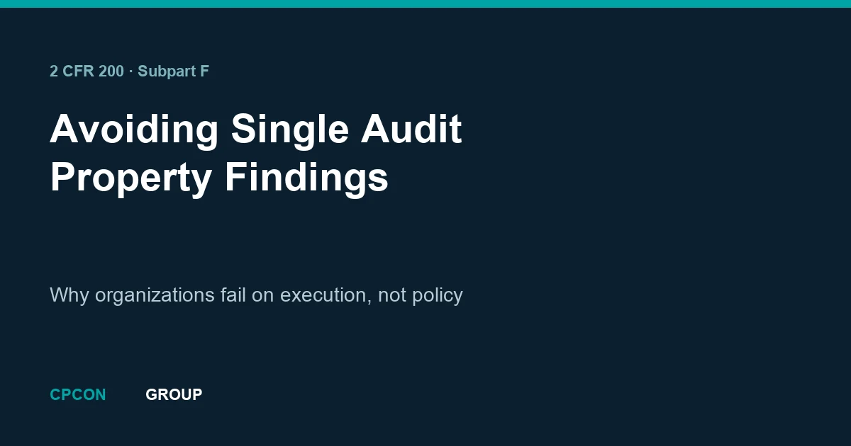Inventory specialist reconciling federally funded equipment against a property register to prevent Single Audit findings