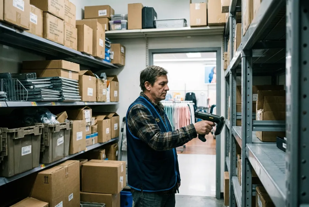 RFID asset tracking in retail operations