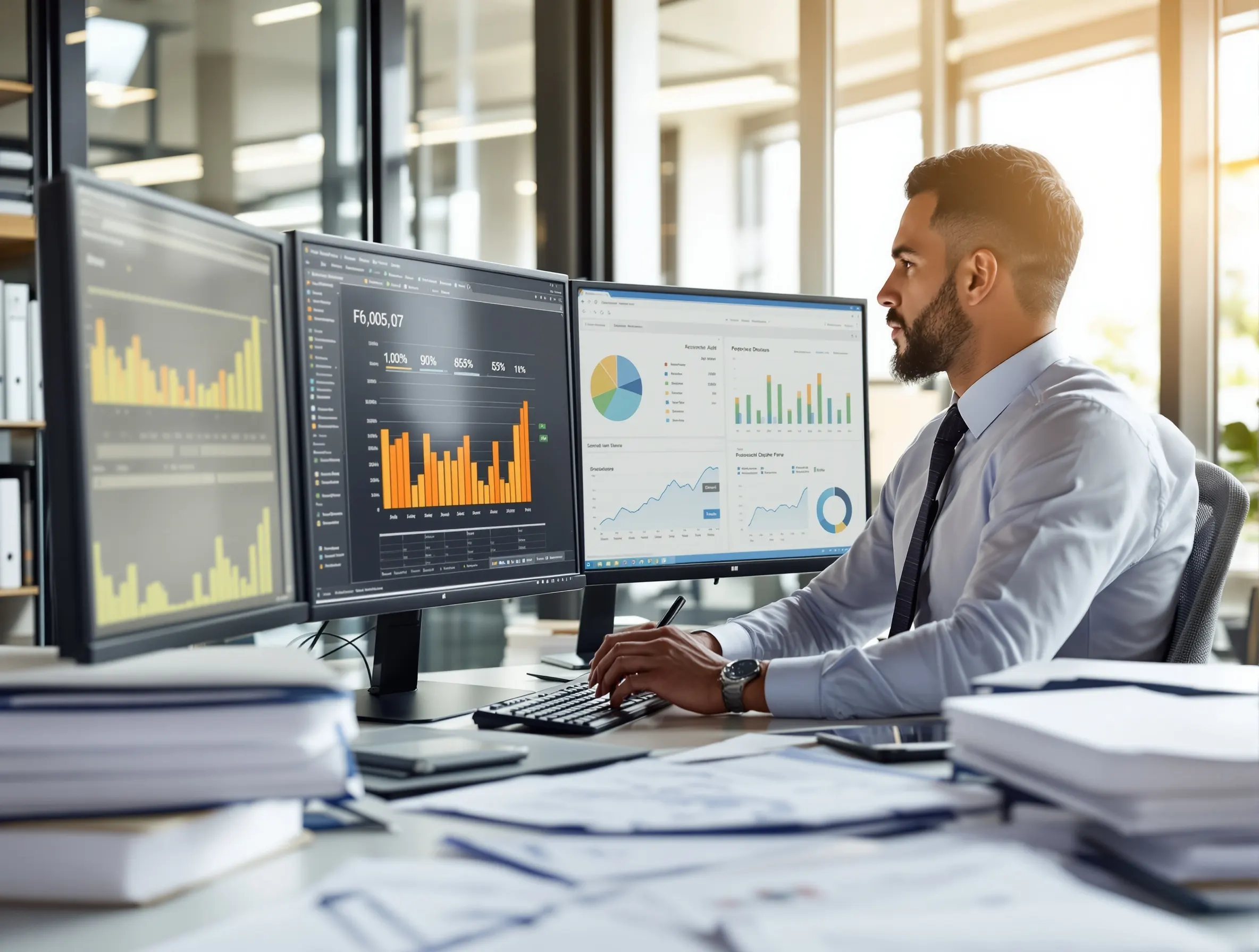 CPCON compliance professional reviewing fixed asset depreciation schedules and regulatory standards