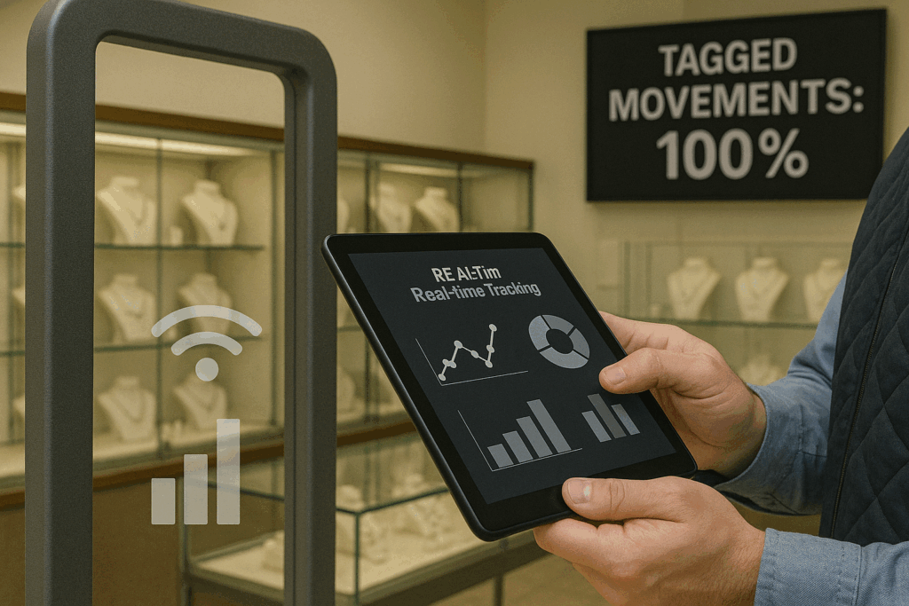 RFID anti-theft tags for jewelry