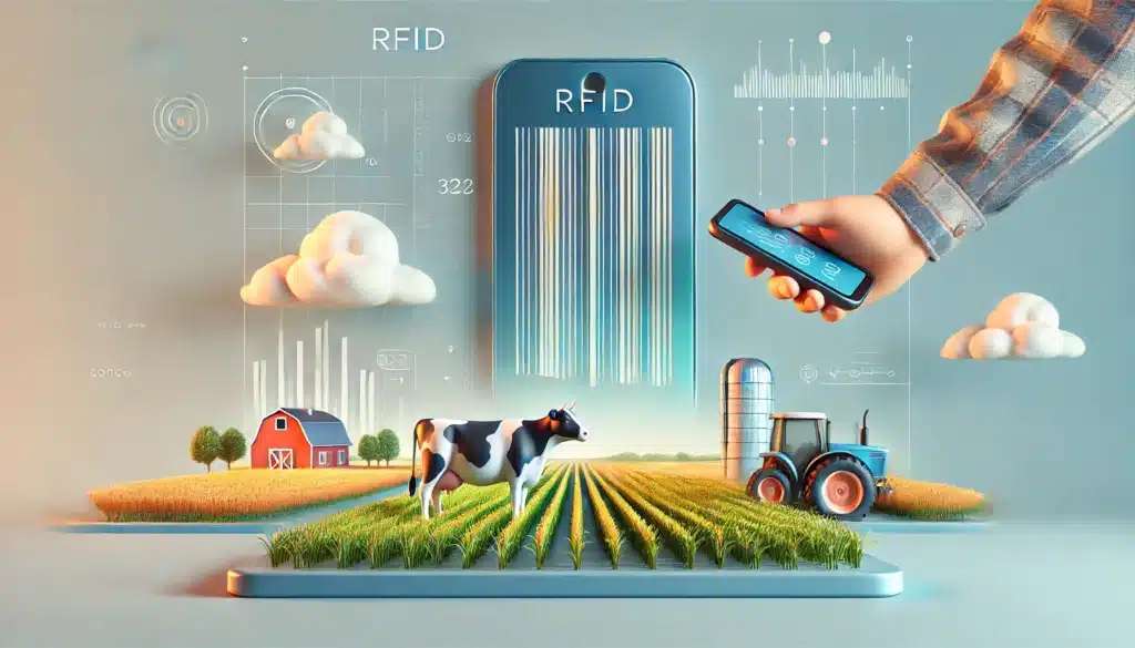 how do rfid tags for cattle work?